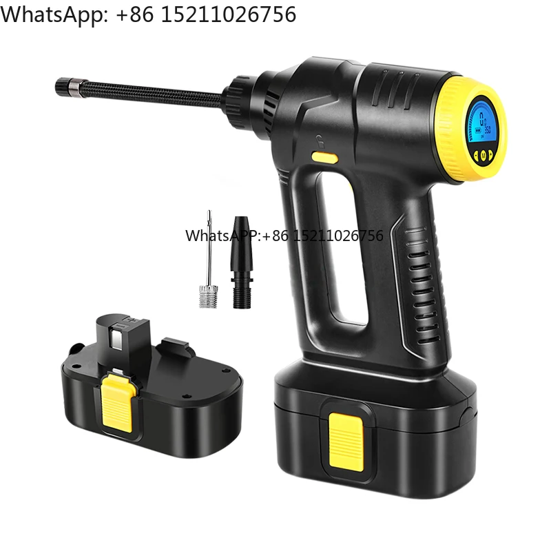 

Pump Bike Electric Tire Pump Hand Bicycle Portable Pumps of Led Light Tyre Wireless Pump