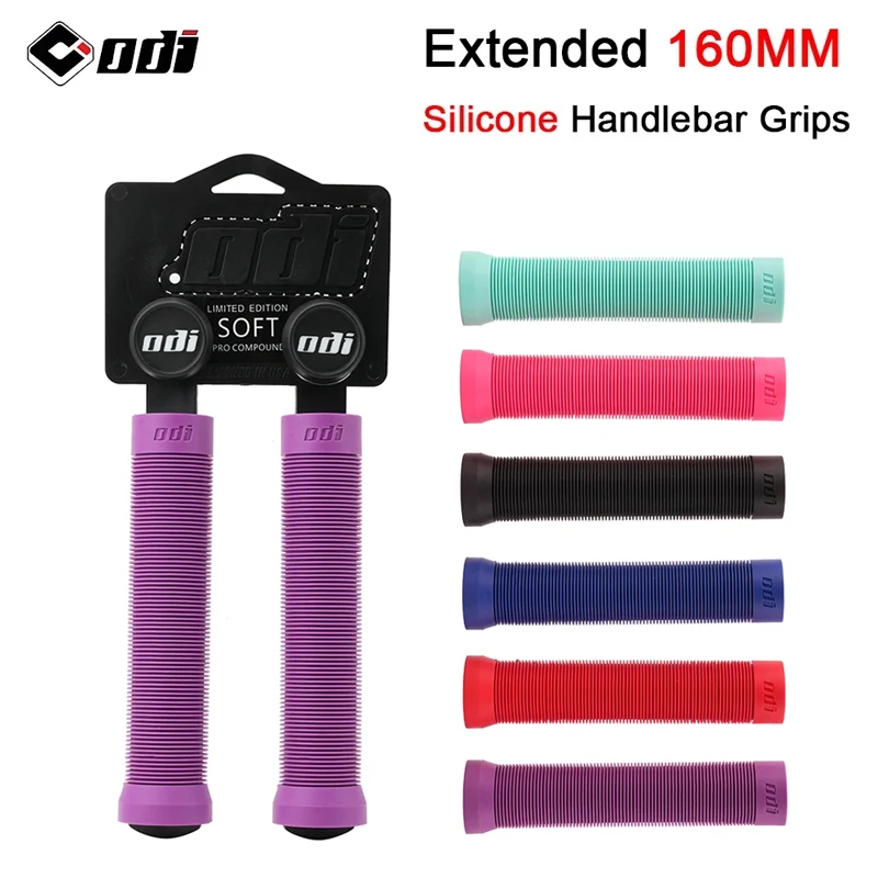 

ODI 160mm Extended Soft Silicone Bike Grip MTB Handlebar Cover for XC AM DH FR BMX