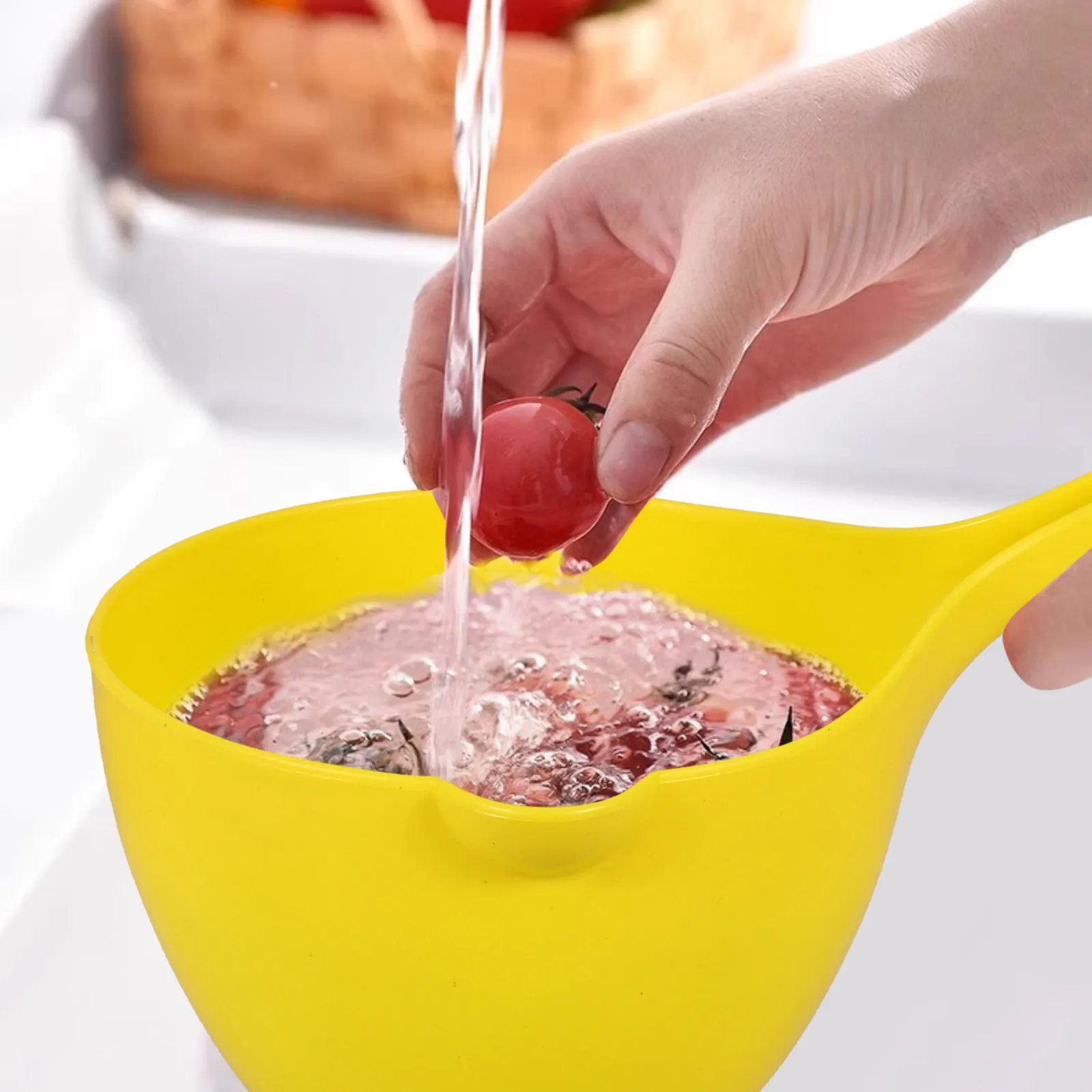 3Pcs Water Ladle Thickened PP Plastic Kitchen Scoop Watering Garden Bathing Bathroom Multipurpose Portable Ladle Dipper