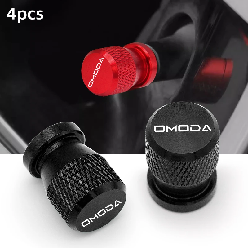 Bouchons de Valve de pneu de roue de voiture, 4 pièces, couvercles de tige de pneu, Airdust étanche pour Chery Omoda 5 FX 2022 – 2023, décor de voiture, étanche