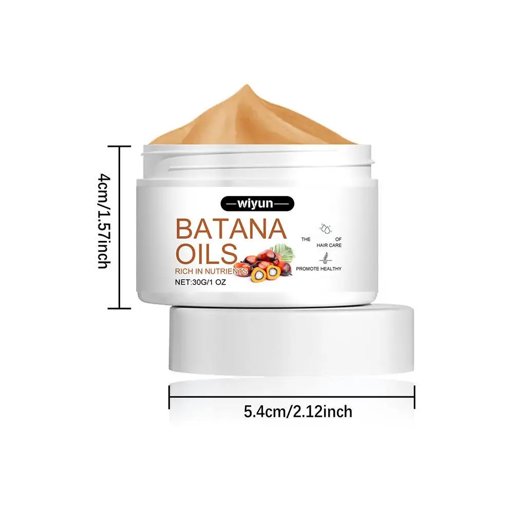 Minyak Batana untuk pertumbuhan rambut, minyak Batana organik menghilangkan Split Ends untuk Pria & Wanita, Pelembab dan perbaikan rambut baru 100%