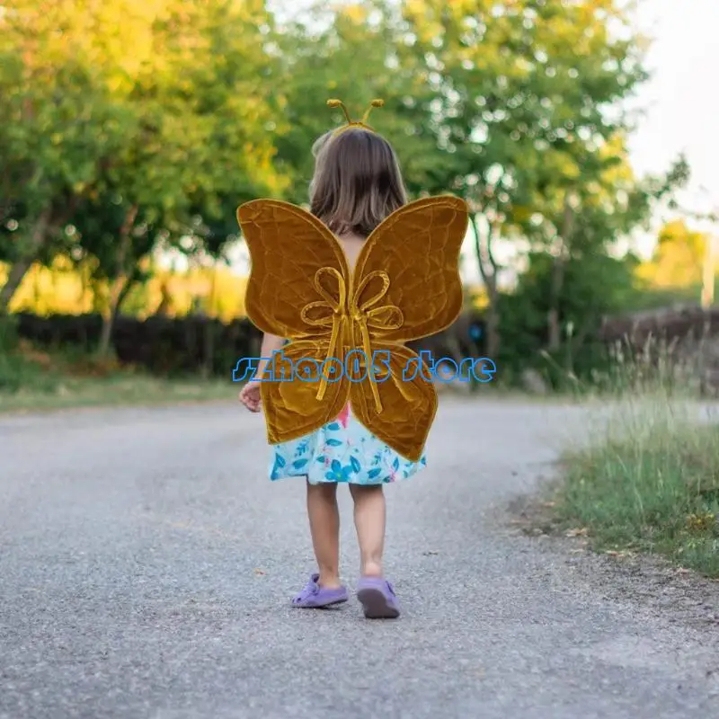 85LE Propography Props Butterfly Wing مع عصابات رأس قابلة للتعديل