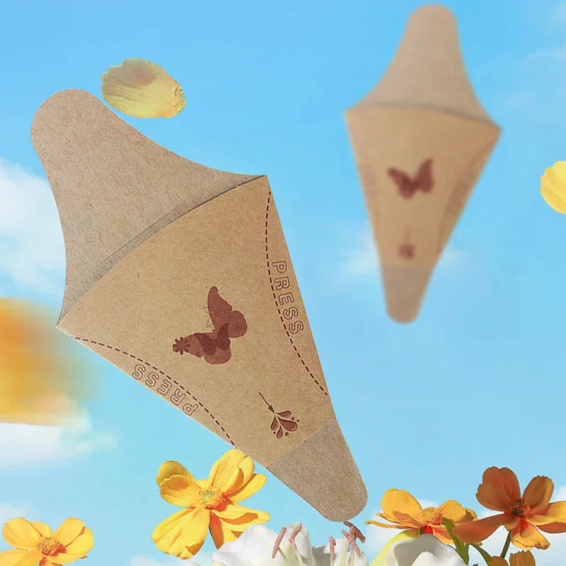 12Pcs Disposable Paper Urinal Toilet Women Urination Device Funnel Outside Pee Cup Waterproof Urinary
