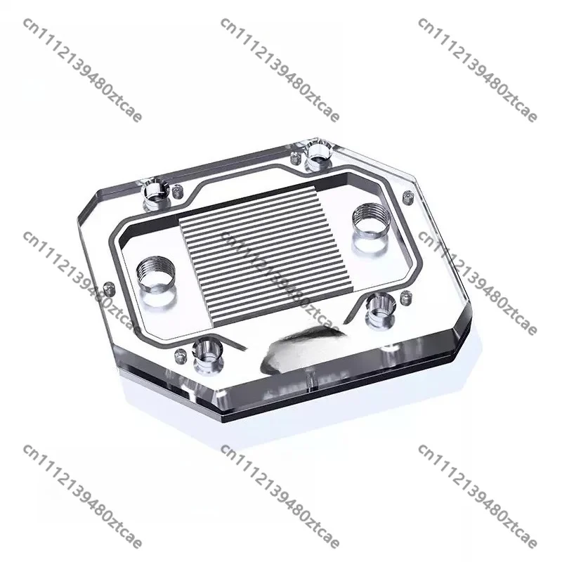 Graphics Card Backplate Water Cooling Block For Back‑Side Video Memory Heat Dissipation Desktop GPU Liquid Cooling Hardware