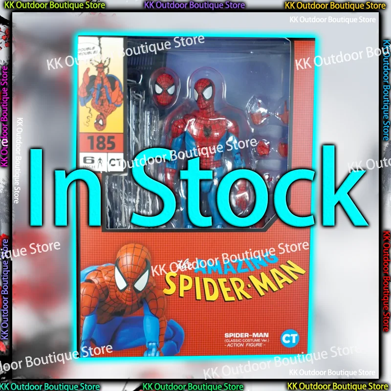 

В наличии Ct Toys Фигурка Человека-паука Mafex 185, удивительный Человек-паук SHF, Человек-паук, аниме, фигурка, модель, фигурка, подарки, игрушки