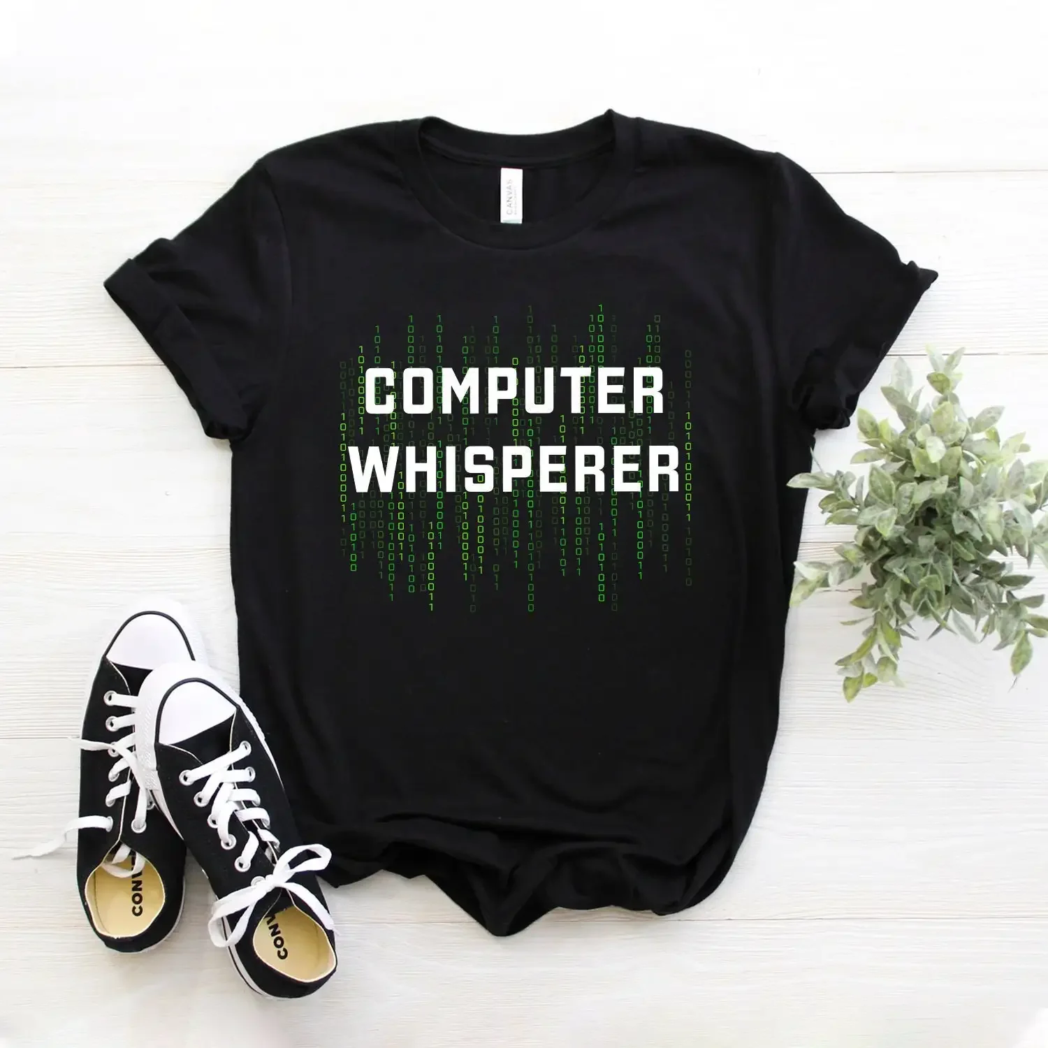 Computer T Shirt Whisperer Nerd Software Engineer Programmer Data Science Softstyle