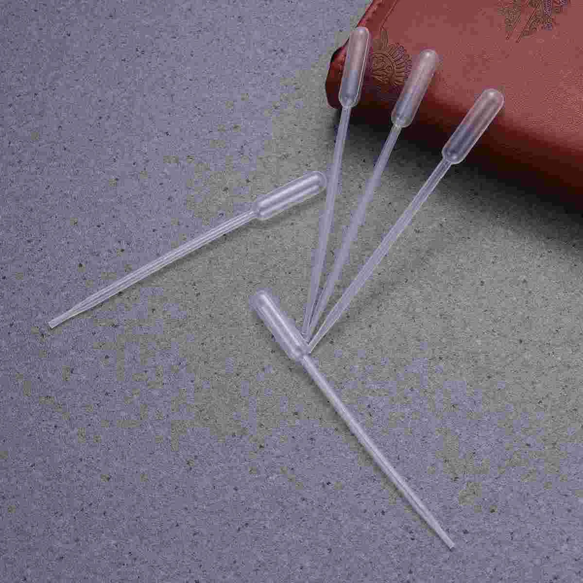 

100pcs 05ml Disposable Plastic Transfer Pipette Graduated Droppers Essential Oils Pipettes with Scale