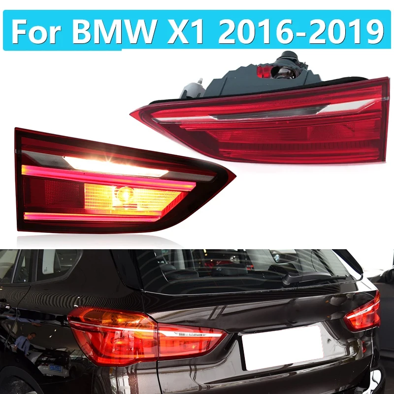 LED Tail Light For BMW X1 2016-2019 Rear Light Brake Warning Lamp Reversing Bumper Tail Light Assembly 63217350697 63217350698