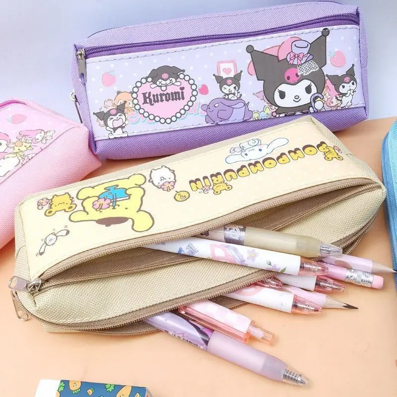 Miniso Sanrio astuccio grande capacità Kuromi giada cannella cane melodia scatola di cancelleria ragazza cambia scuola elementare regalo carino