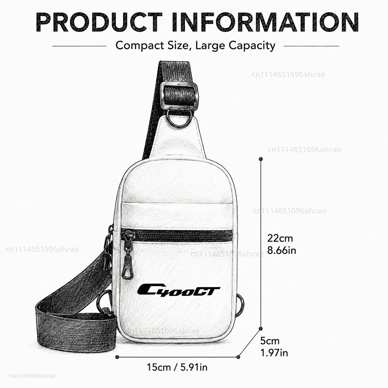 Motorcycle 2In1 Multi-functional Waist Bag Chest Bag Outdoor Travel Bag Phone Pouch For BMW C400GT C 400GT C400 GT 2019-2022