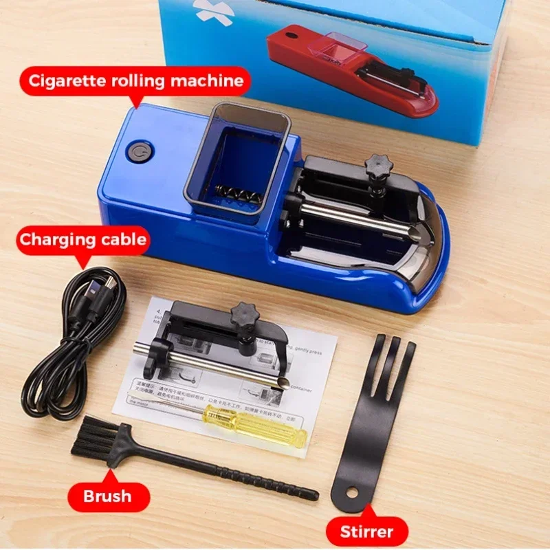 

L9 Rechargeable Electric Tobacco Rolling Machine Automatic Cigarette Making DIY Smoking Accessory