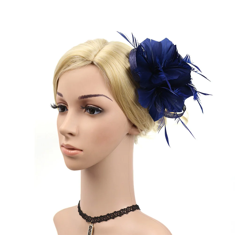 

1 шт., заколка для волос с шлейфом, элегантная заколка из льна, стильные аксессуары для волос для женщин, свадебная вечеринка, официальные мероприятия