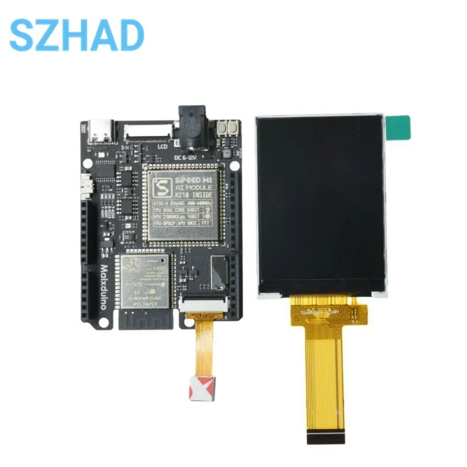 Imagem -05 - Placa de Desenvolvimento para Placa Principal Módulo com Tela de 24 Max Duino K210 Risc-v ai Mais Lote Esp32