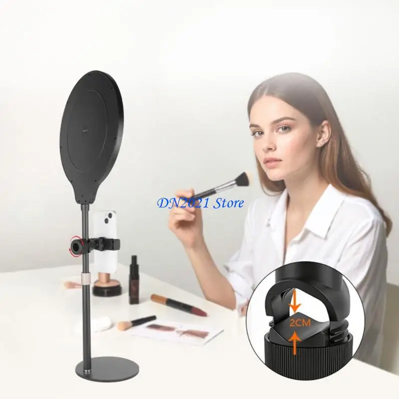 

F3KE Adjustable Tablets Stand Holder For 4.7 To 13Inch Phones And Tablets With 360 Degree Rotating