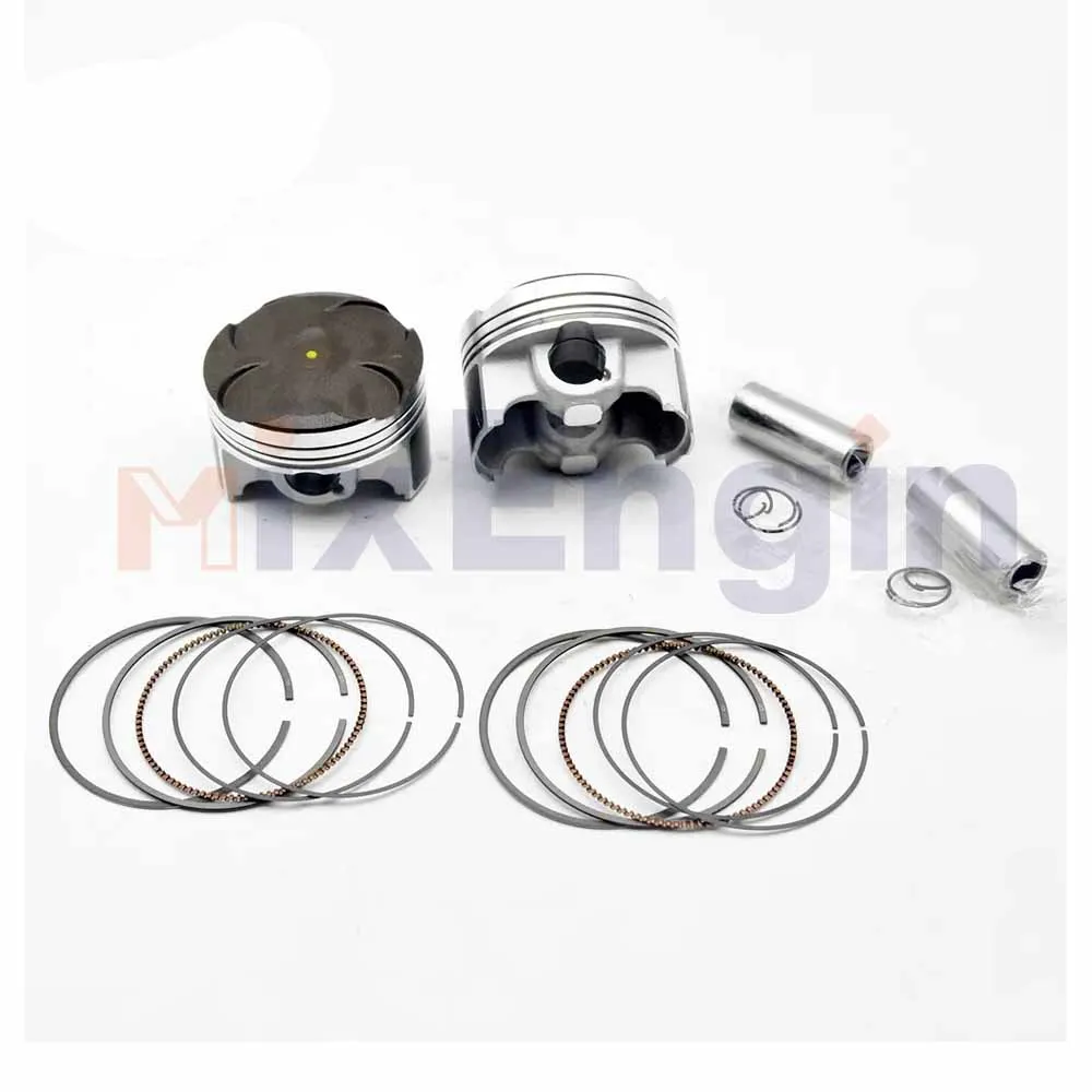 Motorcycle Engine 60cm*2 Bore Cylinder Block Kit Piston Rings Gasket Rebuild Sets For Yamaha YZF-R25 MT25 MTN250 65mm MT-25
