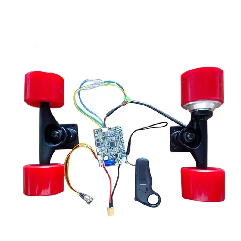 

24V 36V 100W 200W High Quality Single Drive Hub Motor Kit for Electric Skateboard with PU Wheel