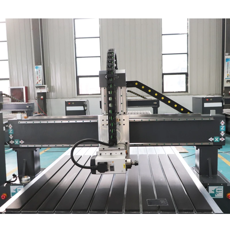 4 Axis 1212 CNC Router Machine For Wood Engraving Easy To Operate 3D Swinging Spindle Cnc Router
