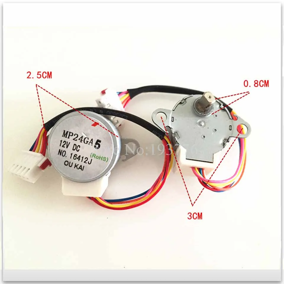 1PCS new  for air conditioner  Stepper  motor Synchronous scavenging  motor MP24GA MP24GA5 12v good working