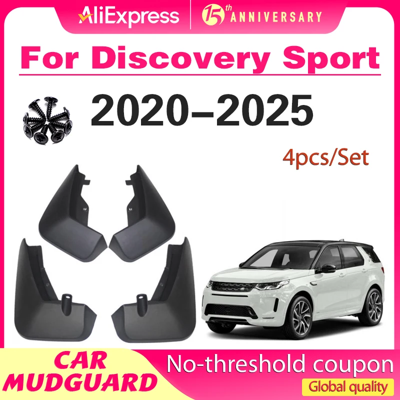 

2020-2025 FOR Land Rove Discovery Sport L550 Mudguard Fender Mud Flap Guards Splash Mudflaps Car Accessories Front Rear 4pcs
