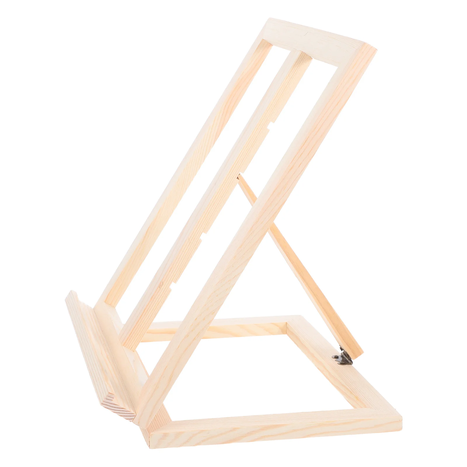 

Thick Solid Wood Student Easel Adjustable Foldable Table Stand for Oil Watercolor Painting Portable Desktop Art Display Stand