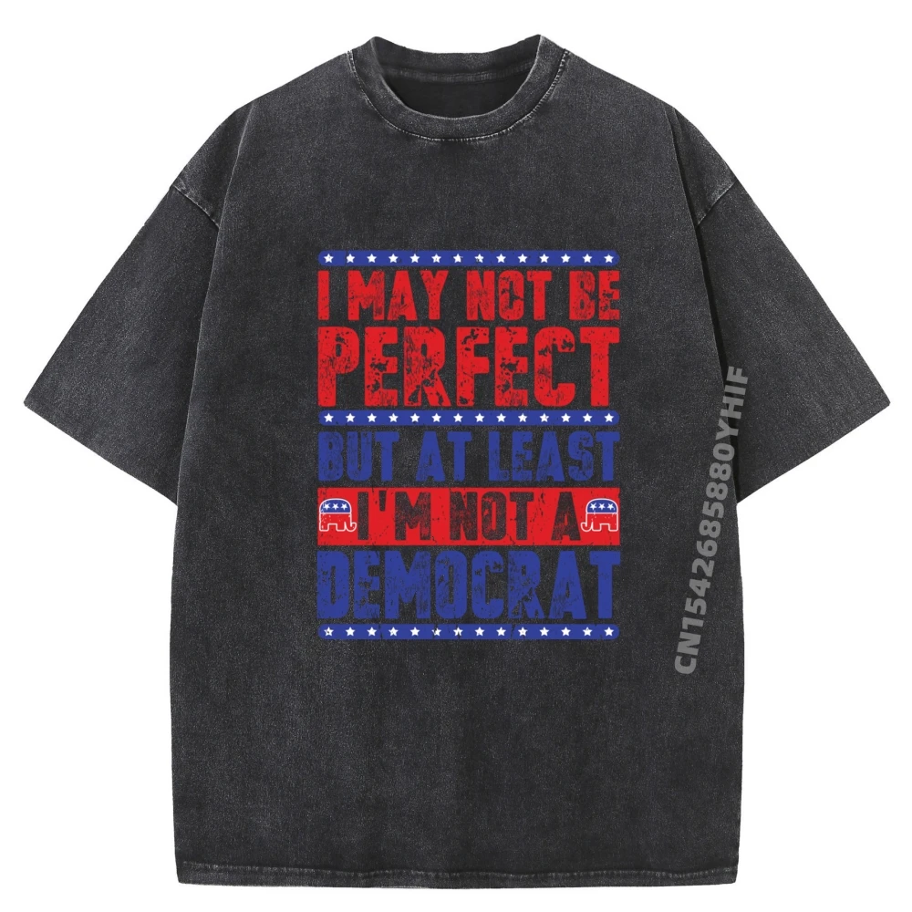 

Я не буду идеальным, но оставили, я не демократ, забавная рубашка, мужские удобные потертые рубашки, мужская одежда