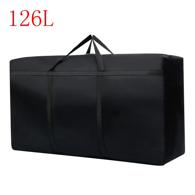 New Foldable Oxford Cloth Hand Luggage Bag For Men High Capacity Portable Travel Clothes Storage Bags Zipper Unisex Moving Bag