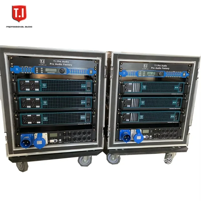 450W Two Channel Transformer Amplifier, Professional Mixer Amp for Karaoke and Stage Audio System