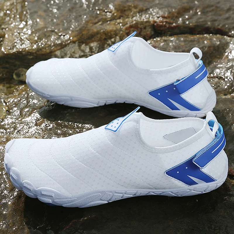 Zapatos Auqa de verano para hombre, zapatos de Yoga de secado rápido para mujer, zapatos de playa ligeros Unisex, zapatillas flexibles antideslizantes para exteriores 36-47