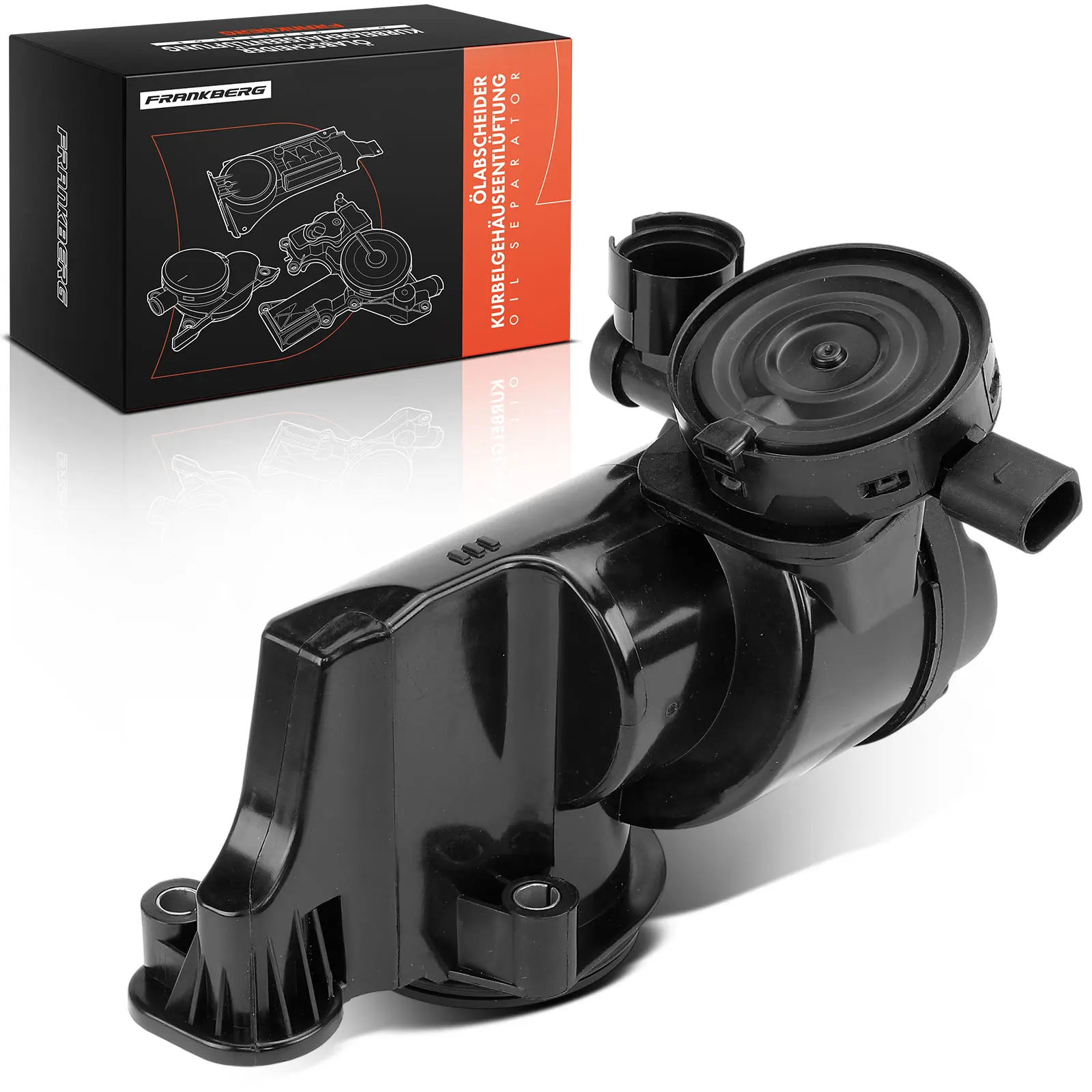 Frankberg 1x Olieafscheider Crankhuisventilatie voor VW Polo 9A Skoda Fabia I 6Y Seat Ibiza III 6L 036103464AE 036103464AF