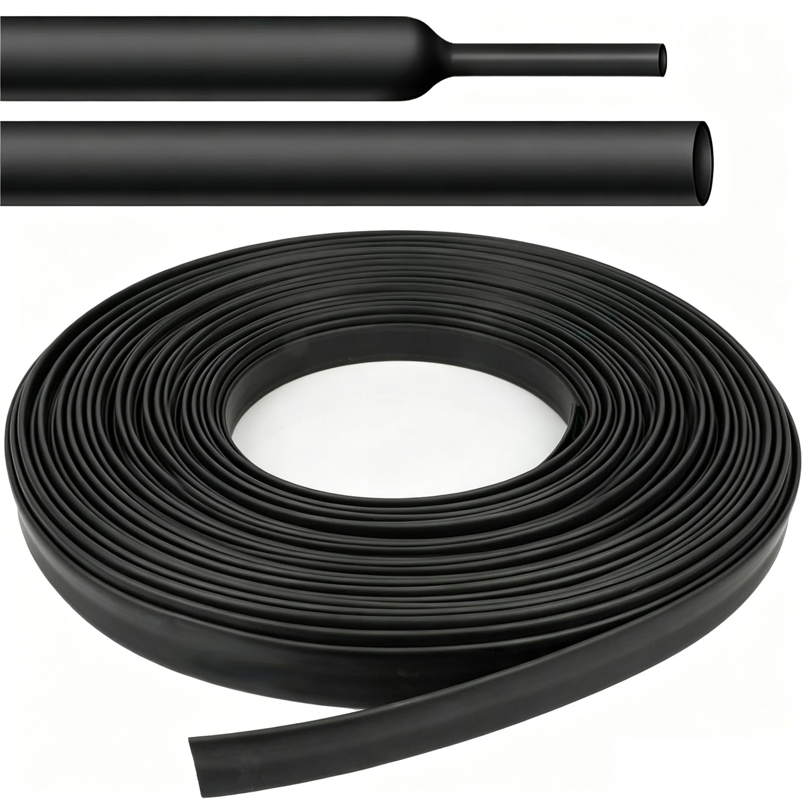 7Size Heat Shrink Tubing Kit 4:1 Dual Wall Adhesive Lined 54Ft Marine Grade Waterproof Insulated Sealed Oil Proof Wear Resistant