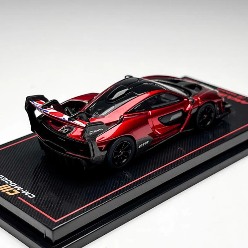 CM Model 1:64 Senna GTR Legering Automodel Statische collectie Versierd Vakantiegeschenken Speelgoed