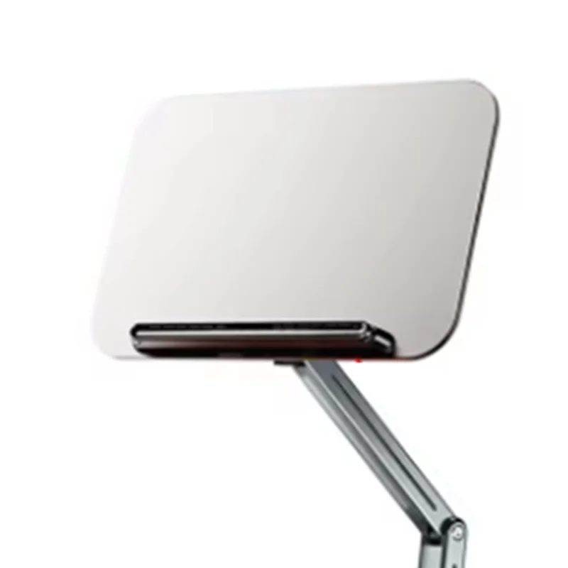 

ABRJ-Desk Clamp Book Stand For Reading Adjustable Cookbook Stand Recipe Book Holder For Laptop Tablet Recipe Textbook