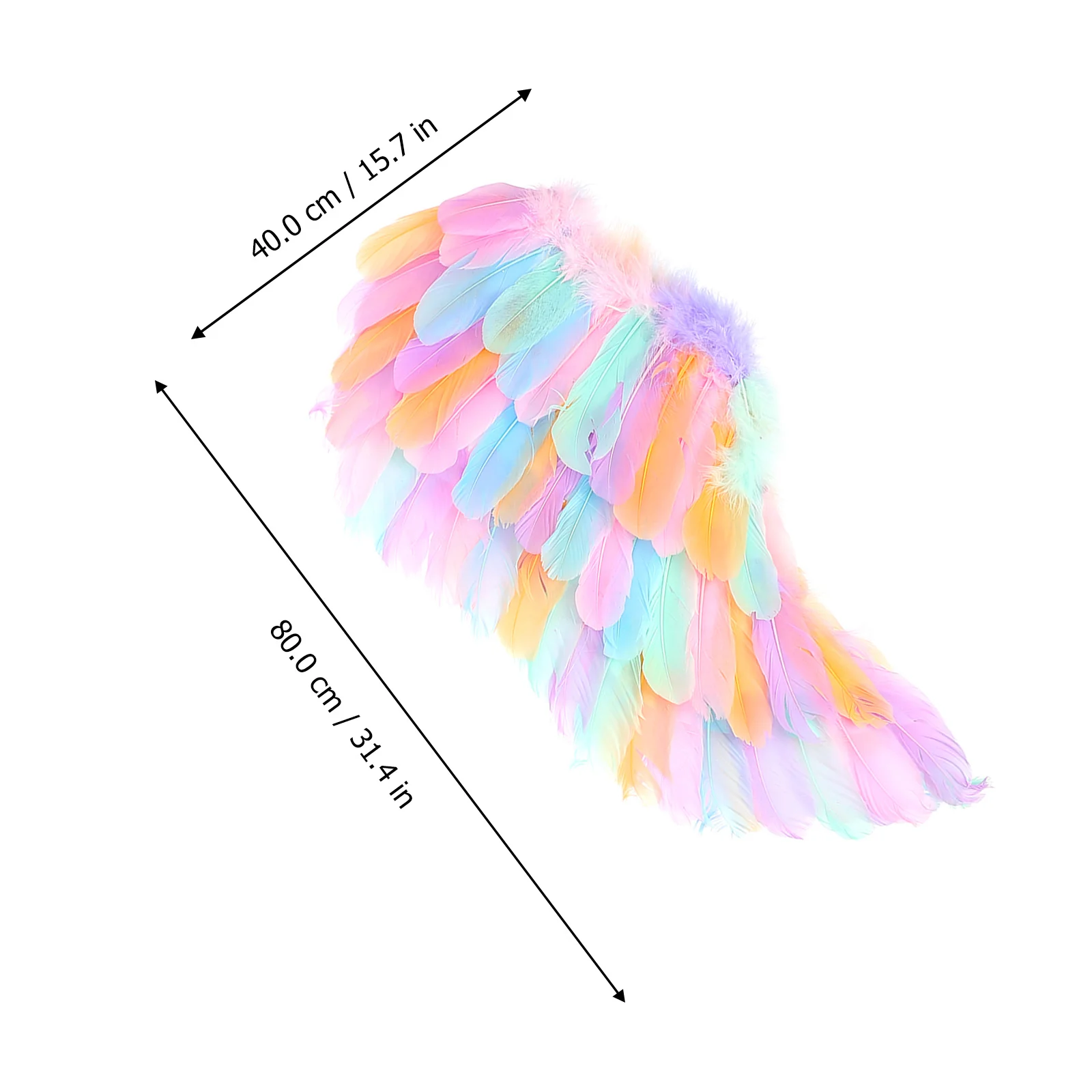 1 set Unicorn Horn Headband Fairy Wings Kids Costume Accessory For Children Party Cosplay Dress Up Unicorns Hairhoop Angel Wing