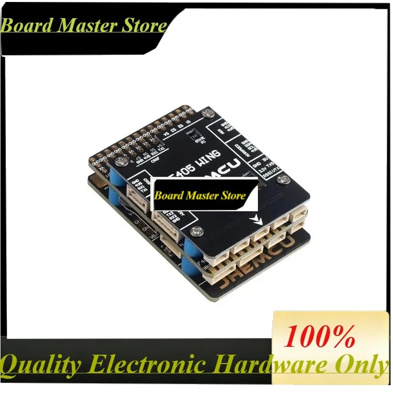 BoMasM1pcs JHEMCU F405 Wing APP Flight Controller INAV 5V With Built-in Barometer Gyroscope OSD Blackbox BEC