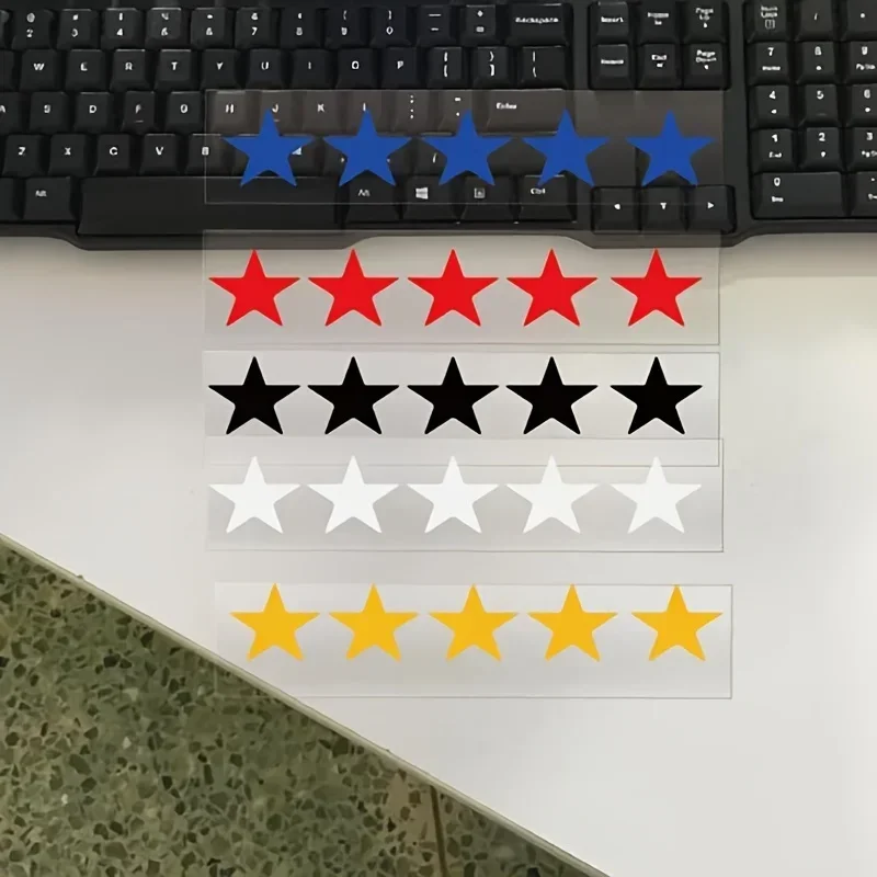 1세트 '별 패턴' 스티커 세트 자동차 오토바이 스타일링 장식 패션 - 테마 데칼 액세서리