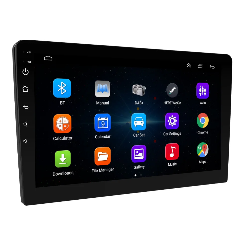 ESSGOO 2 DIN Android 14 7"/9"/10" 4+64G Autoradio Carplay Android Auto GPS Navigation Bluetooth FM RDS Radio WIFI Touchscreen USB Mirror Link ChatGPT KI-Sprachsteuerung