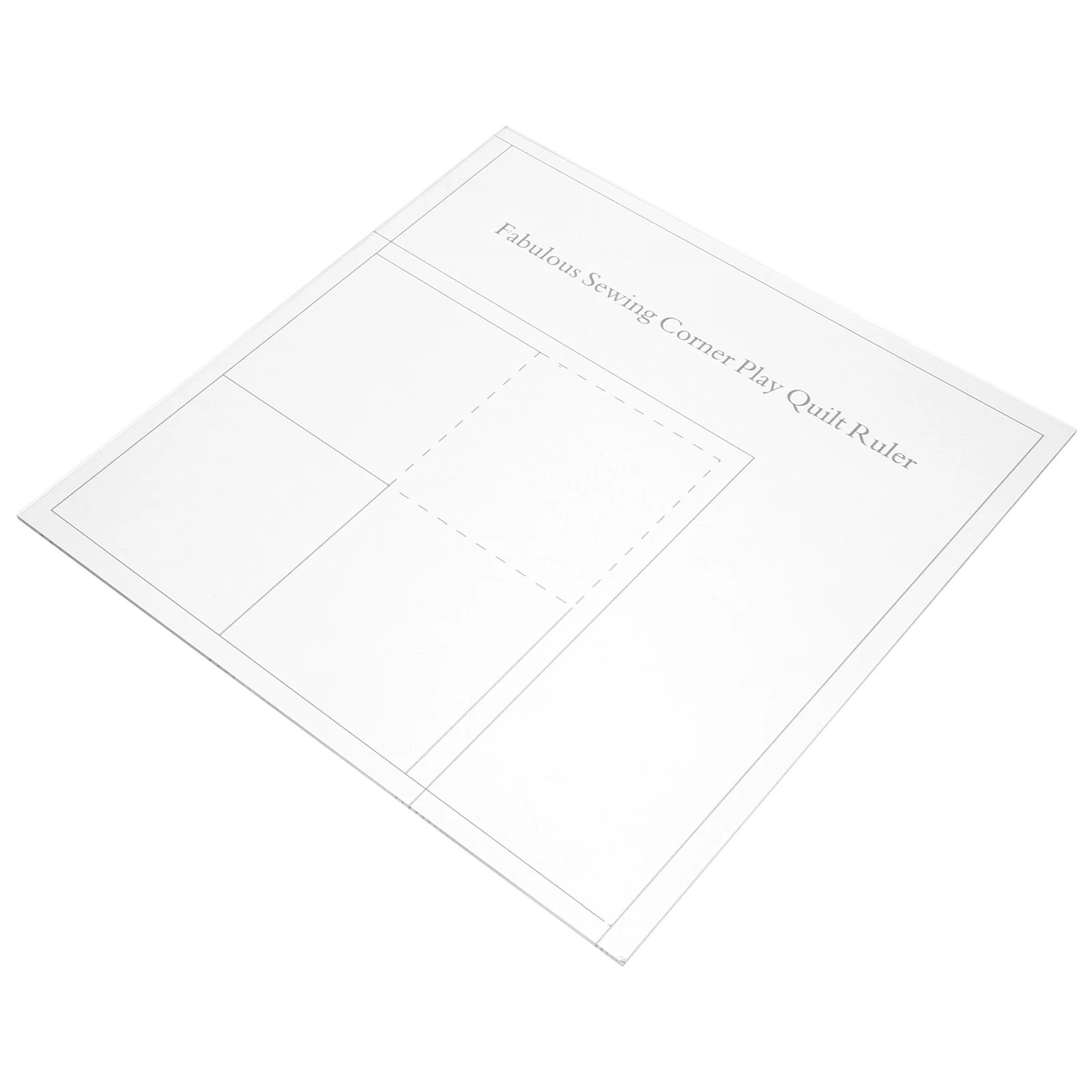 

Square Shaped Quilting Template Sewing Acrylic Ruler Transparent Tools Craft Clothing quilting ruler sewing template acrylic