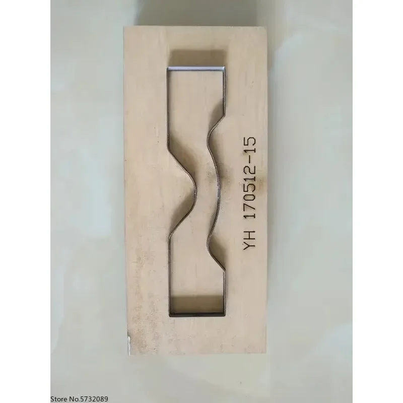 GBT529 Standard Tearing Knife， Die， Vulcanized Rubber Pant Shape Knife、 Die、 Right Angle Knife‘ Die’ Crescent Knife” Die
