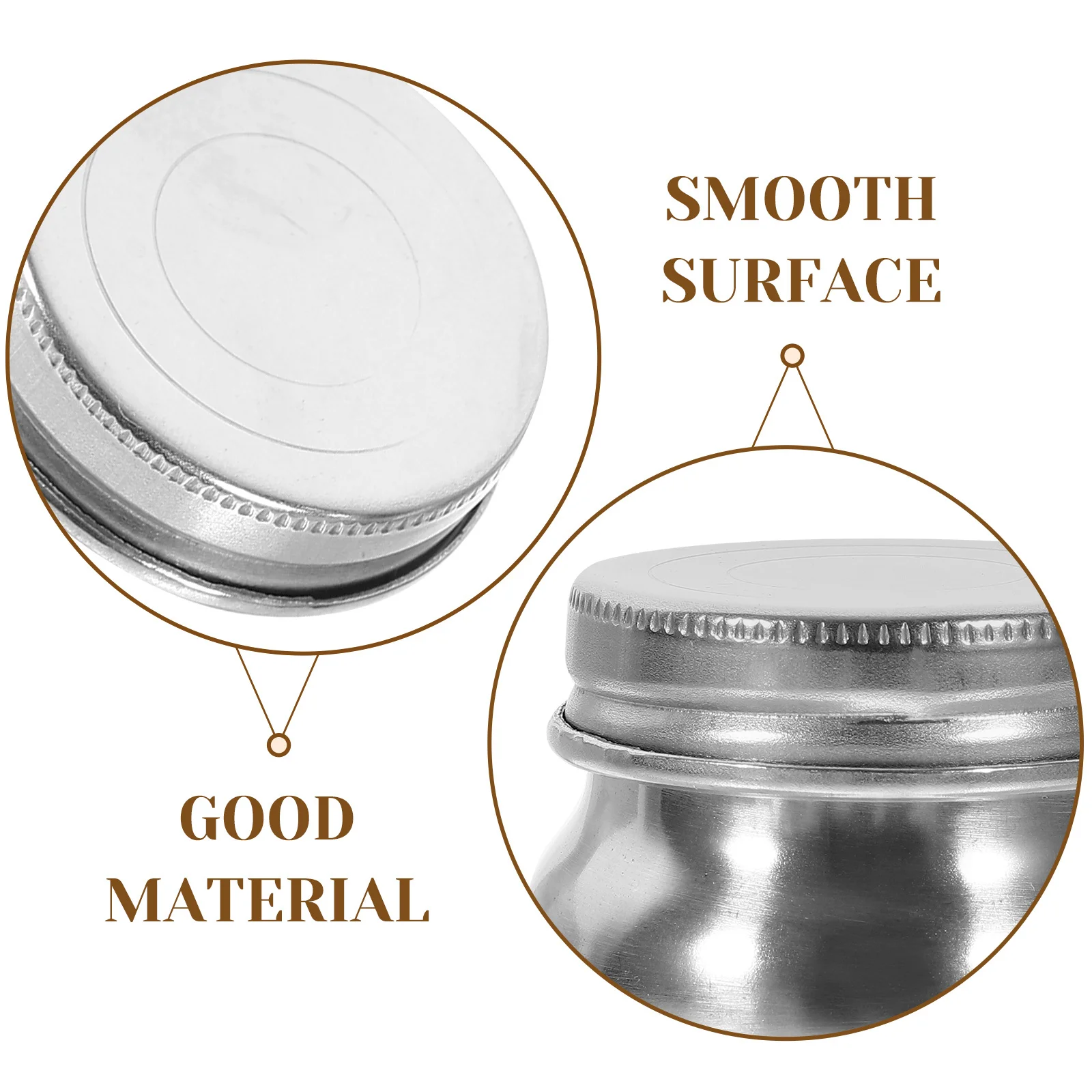 

2pcs Stainless Steel Palette Cup With Lid Portable Oil Painting Container For Artists Paint Mixing Solvent Holder Brush Cleaner
