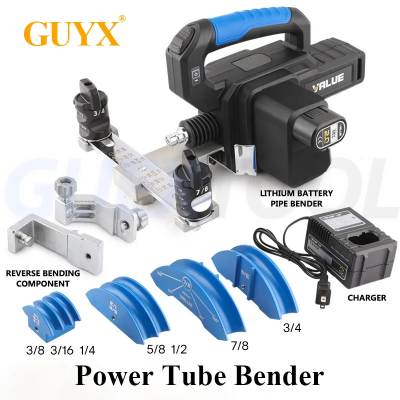 

Lithium Ion Tube Bending Machine VEB-1B Electric Tool Copper Tube Bending Machine 6-22MM Air Conditioning Tube Bending Machine