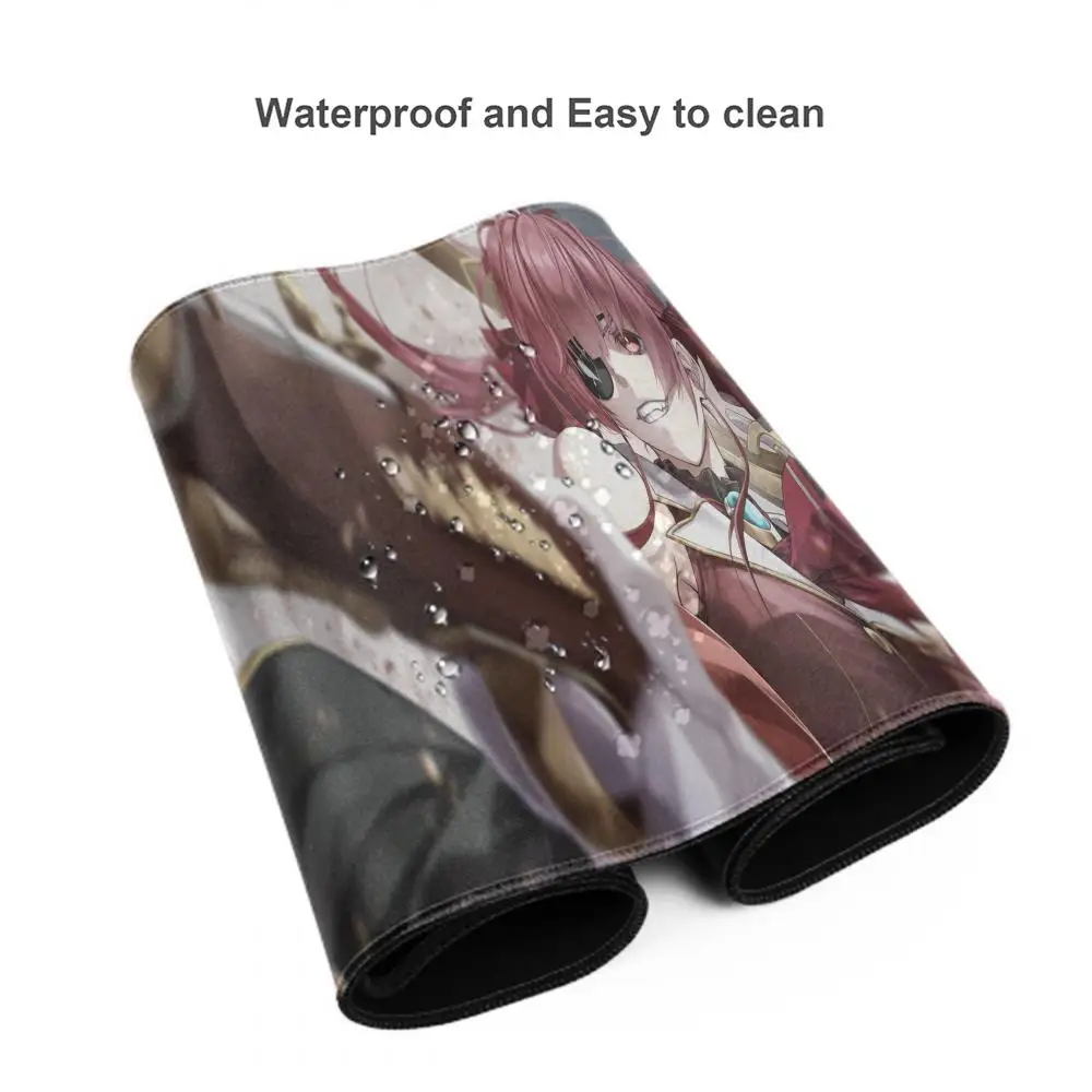 Houshou Marine Hololive Anime Girl Mousepad Large Gaming Mouse Pad LockEdge Thickened Computer Keyboard Table Desk Mat