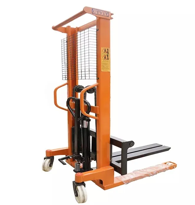 

3 Ton Manual Stacker Forklift with Drum Lifter for Professional Industrial Warehouse Material Handling and Storage Work Pro