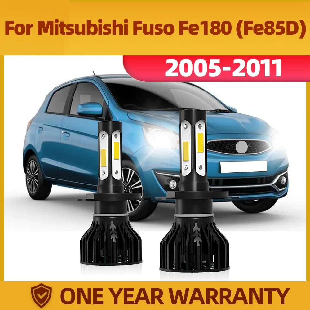 

TEENRAM Auto Car Turbo Lamps Ultra-white 6000K H4 Integration of high and low beams For Mitsubishi Fuso Fe180 (Fe85D) 2005-2011