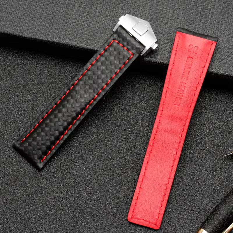 pulseira-de-couro-genuino-preto-para-homens-20mm-22mm-para-tag-heuer-aquaracer-300-carrera-f1-pulseira-de-relogio-a-prova-d'agua