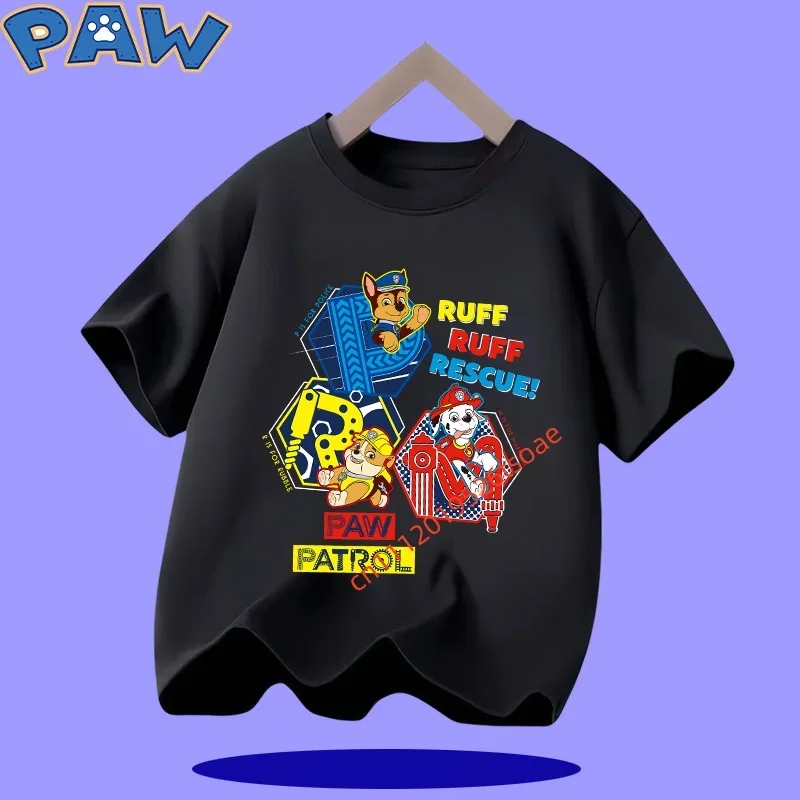 PAW Patrol Children's Summer 2026 New Pure Cotton T-Shirt fo