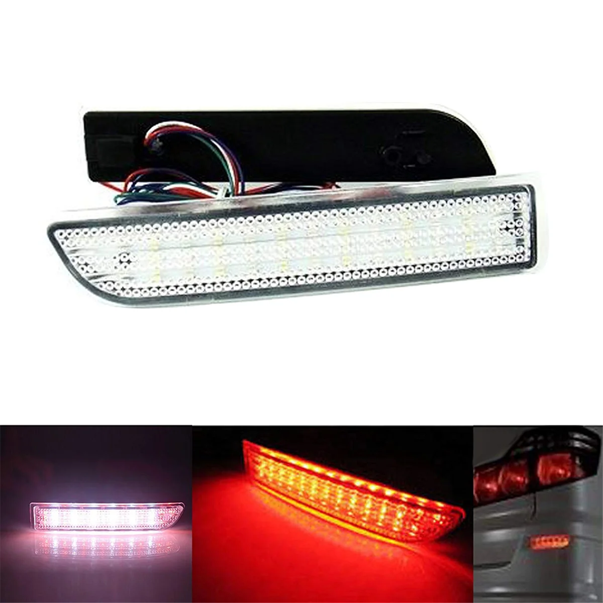 Car LED Tail Light Parking Brake Rear Bumper Reflector Lamp for Toyota Avensis/Alphard Mki/Rav4