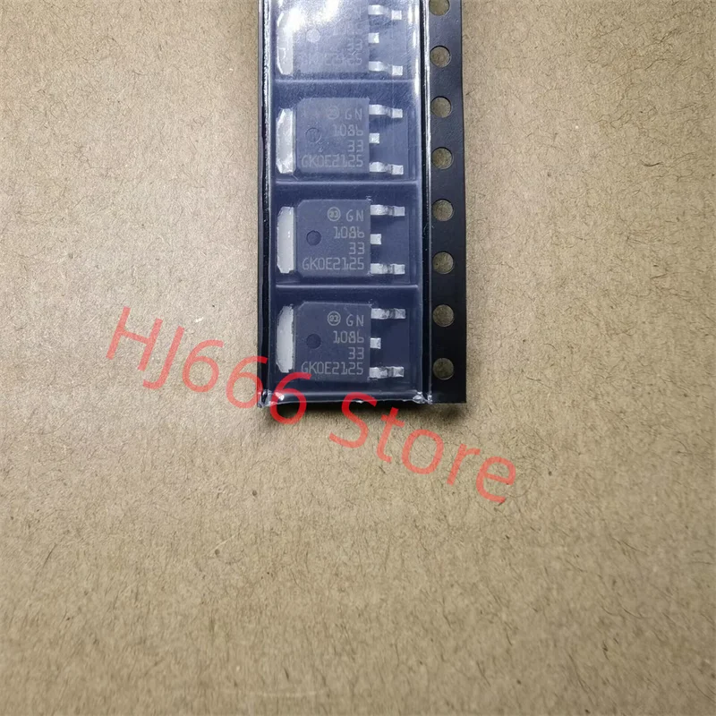 10pcs   LD1086DT33TR   108633   GN1086  TO252