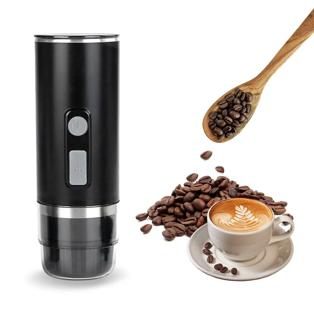 3-in-1 Portable Italian Espresso Machine Fit for Nespresso Dolce Gust Capsule/Powder Electric Espresso Machine for Camping