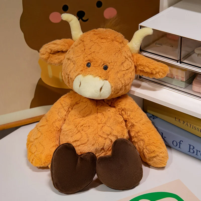 32CM Kawaii 만화 동물 봉제 인형 유니콘 오리 토끼 암소 인형 부드러운 봉제 채우기 진정 동반자 인형
