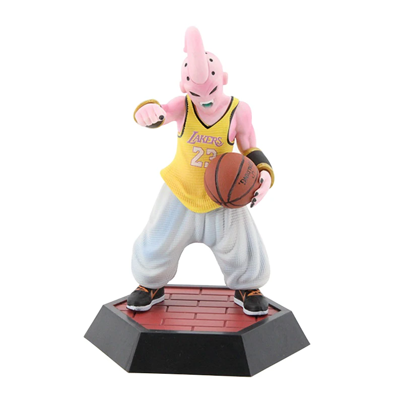 Neue sieben Drachen ball Anime kreative Basketball Majin Buu Action figur Puppe Ornamente PVC Skulptur Serie Modell Spielzeug Geschenke